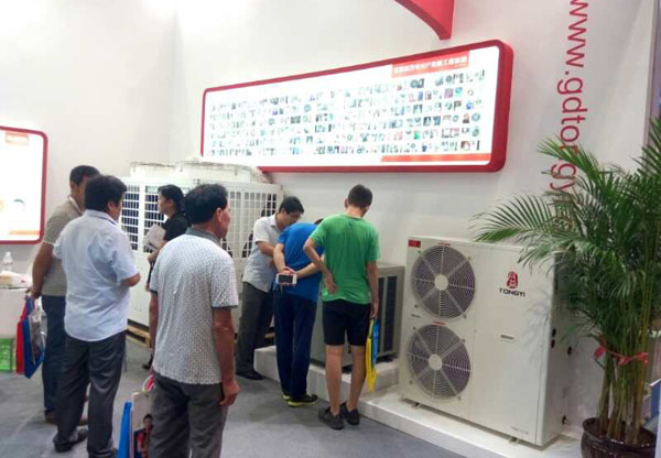 山东清洁能源采暖展览会同益空气能展位